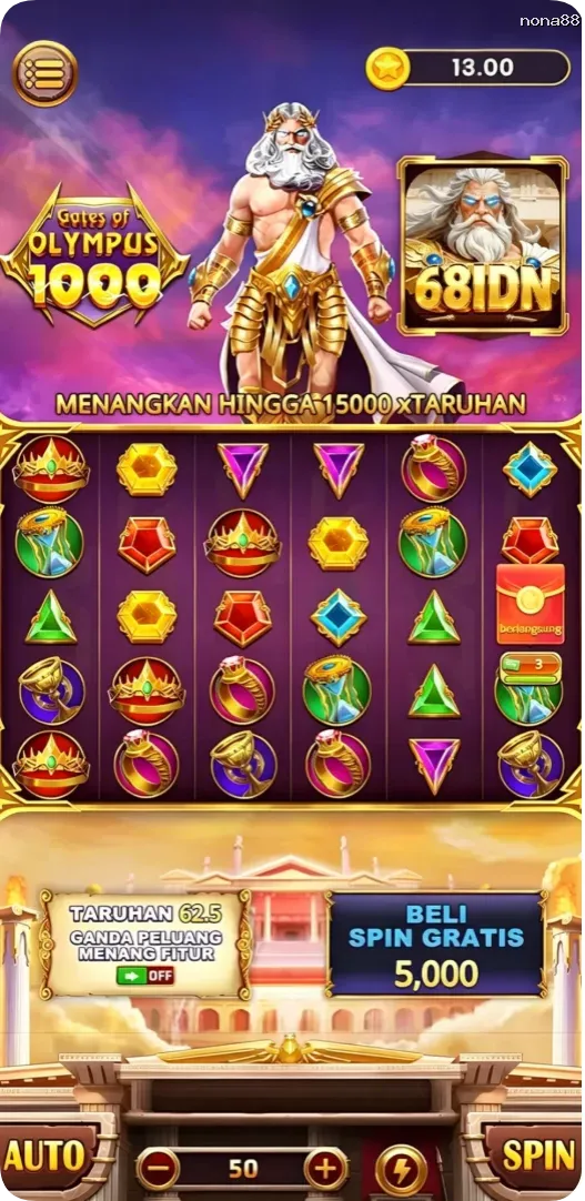nona88 Tangkapan Layar - APK Resmi