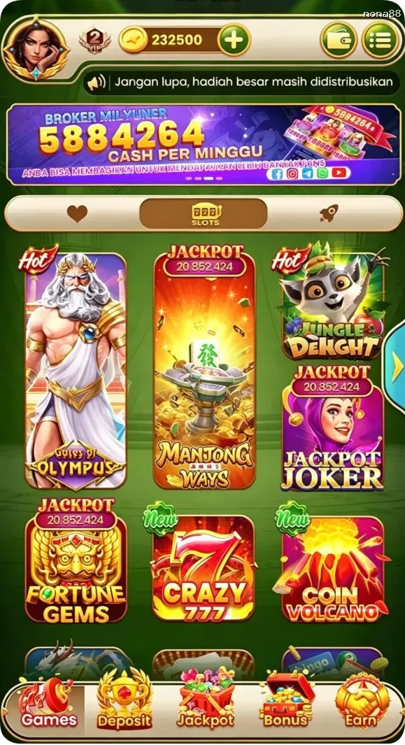 nona88 Preview - Resmi Unduh